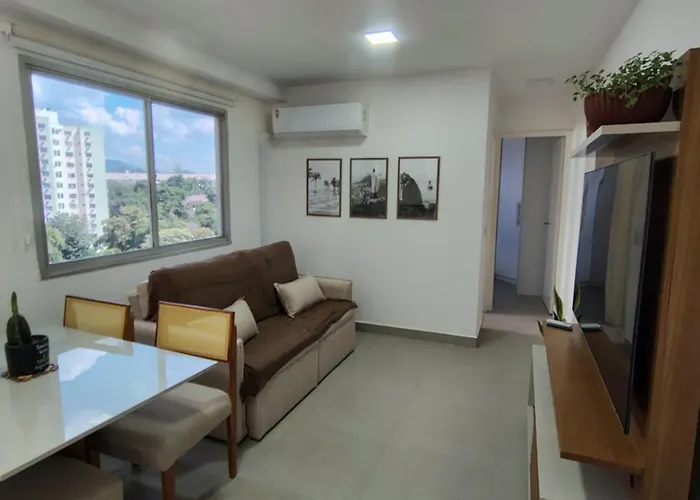 Moderno Ape Gourmet Com Wi-Fi Ao Lado Da Barra Da Tijuca Apartamento Rio de Janeiro